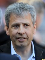 Fussball 1. Bundesliga :  Trainer Lucien Favre (Borussia Moenchengladbach)