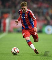 Fussball DFB Pokal Halbfinale 14/15: FC Bayern Muenchen - Borussia Dortmund