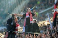 Fussball 1. Bundesliga  Saison 2011/2012 : Fans VfB Stuttgart