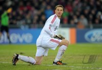 Fussball CHL  Saison 2011/2012:  Torwart Manuel Neuer (FC Bayern Muenchen)