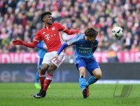 Fussball 1. Bundesliga Saison 2016/2017: FC Bayern Muenchen - Hamburger SV