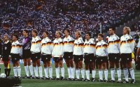 Fussball WM 1990 FINALE: Deutschland - Argentinien