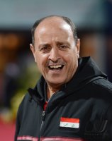 Fussball International Gulf Cup 2013:  Trainer Hakim Shaker (Irak)