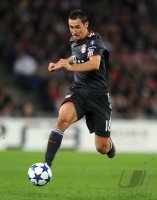 Fussball Champions League  Saison 2010/2011: Miroslav Klose (FC Bayern Muenchen)