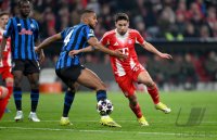 Fussball  Achtelfinal Rueckspiel CHL 25/26: FC Bayern Muenchen - Atalanta Bergamo