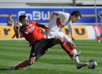 FUSSBALL  1. BUNDESLIGA  09/10    VfB Stuttgart - Bayer Leverkusen