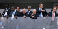 FUSSBALL WM 2014, HALBFINALE: FIFA Praesident Joseph S. Blatter (Schweiz)