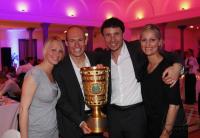 Fussball DFB Pokalfinale 2010:   SIEGERPARTY  FC Bayern Muenchen