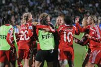 Fussball Frauen FIFA U 17  WM  2008  Neuseeland - Kanada