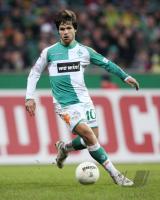 Fussball 1. Bundesliga: Werder, DIEGO Einzelaktion