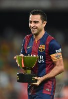 FUSSBALL International 2014/2015: Xavi Hernandez (Barca)