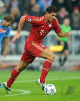 Fussball CHL  Saison 2011/2012:  Mario Gomez (FC Bayern Muenchen)