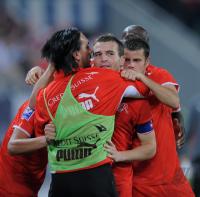 Fussball WM  2010  Qualifikation:  Schweiz - Lettland