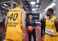 Basketball 1. Bundesliga 2012/2013  Teampraesentation  Walter Tigers Tuebingen