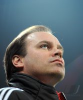 Fussball CHL  Saison 2011/2012: Sportdirektor Christian Nerlinger (FC Bayern Muenchen)