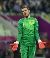 Fussball International Europameisterschaft 2012: Kroatien - Spanien