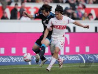 Fussball 1. Bundesliga  Saison 2010/2011:  VfB Stuttgart - FC Schalke 04