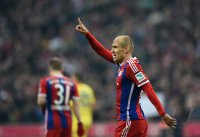 Fussball 1. Bundesliga Saison 14/15: FC Bayern Muenchen - TSG 1899 Hoffenheim
