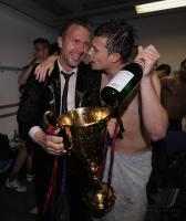 Fussball  International: Schweizer Meister 09/10    FC Basel Trainer Fink