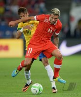 Fussball International Laenderspiel: Schweiz - Brasilien