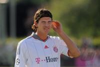 Fussball 1. Bundesliga: Training beim FC Bayern Muenchen