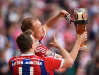 Fussball 1. Bundesliga  Deutscher Meister 14/15 FC Bayern Muenchen