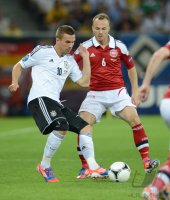 Fussball International Europameisterschaft 2012: Daenemark - Deutschland