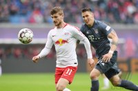 Fussball 1. Bundesliga Saison 18/19: RB Leipzig - FC Bayern Muenchen