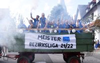 Fussball Bezirksliga 21/22: TuS Ergenzingen feiert die Meisterschaft