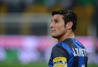 FUSSBALL International Serie A 2012/2013: Javier Zanetti (Inter Mailand)