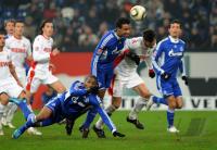 FUSSBALL, 1. BUNDESLIGA, 22. Spieltag: Schalke - Koeln