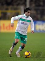 Fussball DFB Pokal  Achtelfinale 08/09   Borussia Dortmund - Werder Bremen