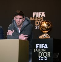 Fussball International  FIFA Ballon d Or 2012:  Lionel Messi (Barca)