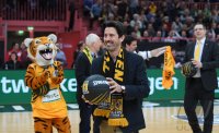 Basketball 1. Bundesliga 16/17 Hauptrunde: Walter Tigers Tuebingen - FC Bayern Muenchen