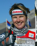 SKI   Weltcup  Super G Aspen Damen Siegerin Hilde Gerg (GER)