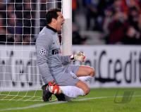 FUSSBALL  International CHL 09/10  Julio Cesar Soares (Inter)