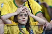 FUSSBALL WM 2014, HALBFINALE: Brasilien - Deutschland