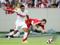 Fussball Ligapokal: Stuttgart - Muenchen