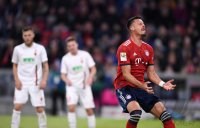 Fussball 1. Bundesliga Saison 18/19: FC Bayern Muenchen - FC Augsburg