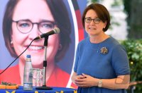 Politik, Wahlkampf CDU; Annette Widmann - Mauz