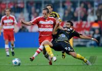 Fussball 1. Bundesliga 2008/2009  FC Bayern Muenchen - Bayer Leverkusen