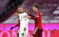 Fussball 1. Bundesliga Saison 21/22: FC Bayern Muenchen - Borussia Moenchengladbach
