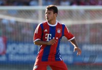 FUSSBALL 1. Bundesliga 14/15 Testspiel: Juan Bernat  (FC Bayern Muenchen)