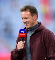 Fussball 1. Bundesliga Saison 21/22: FC Bayern Muenchen -  Hertha BSC Berlin