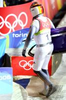 Olympische Spiele 2006 Turin - Rodeln Enttaeuschung Hackl