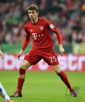 Fussball DFB Pokal Achtelfinale 15/16: Thomas Mueller (FC Bayern Muenchen)