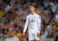FUSSBALL Primera Division 13/14: Enttaeuschung Cristiano Ronaldo (Real Madrid)