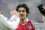 Fussball 1. Bundesliga: Bayern - Bremen, Jubel BALLACK