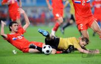 Fussball Euro 2008: Russland - Spanien