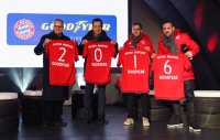 FC Bayern Muenchen praesentiert Platin Partner Goodyear